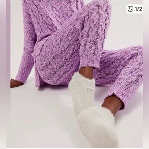 NWT Lemon x Free People Sock Slippers Size M/L(8-10)